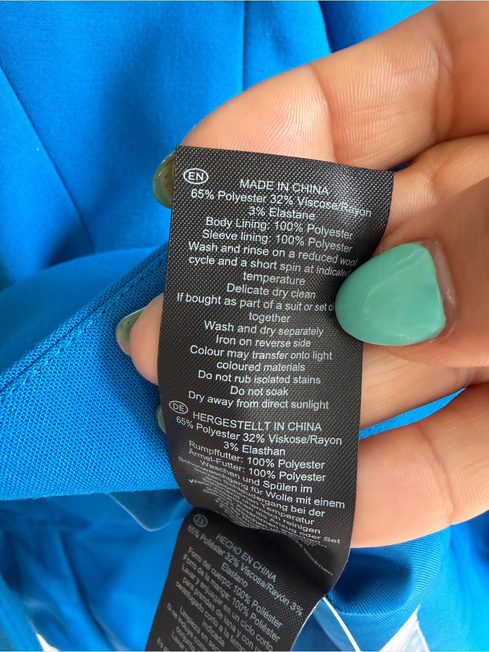 NWT Hobbs London Suki Jacket Imperial Blue
Women’s Size: 8 - Picture 9 of 13